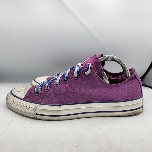 Converse Chuck Taylor All Star Womens 10 Violet Purple Sneaker Shoes 162453F - Picture 12 of 13